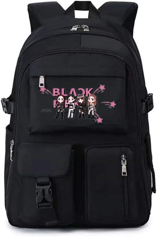 NEKO ATSUME Casual Backpack Travel Bag Laptop Backpack Bookbag Work Business College Backpack with Luggage Strap(black)