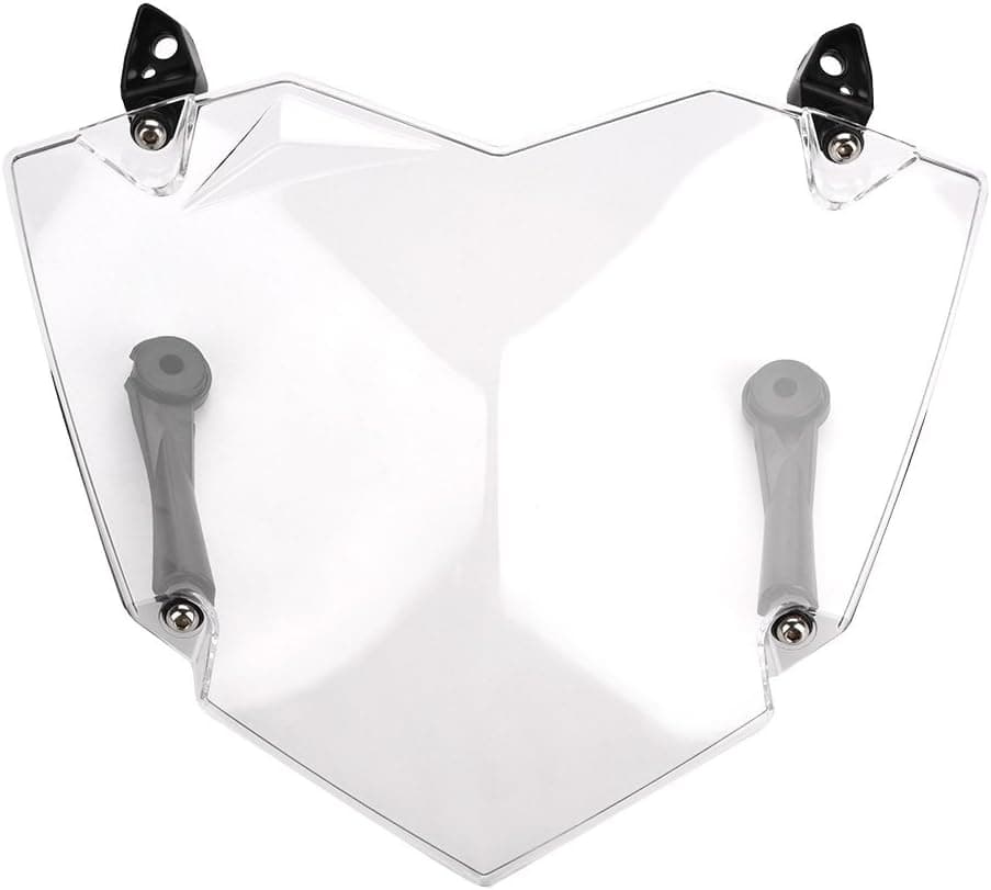 Clear Headlight ABS Shield Guard Cover - Keenso Motorcycle Front Headlight Protector Lens Head Lamp Cover Shield Guard for R1200GS R1200GS ADVENTURE 14-17