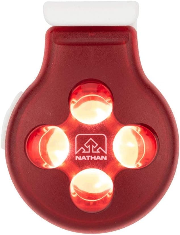 Nathan NS5112-0475-00 HyperBrite Orb Strobe - Chili Pepper/White