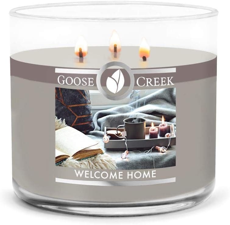 Welcome Home Large 3-Wick Candle | High Intensity Fragrance with Soy Wax Blend 14.5oz