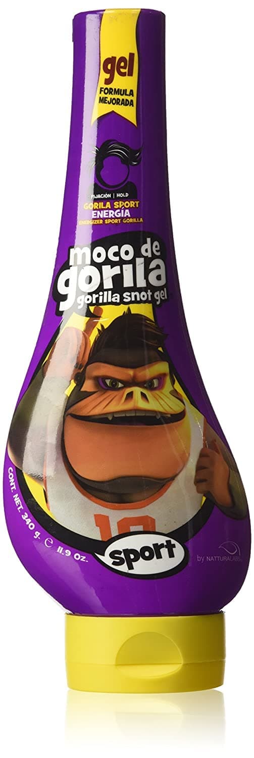 Moco de Gorila Sport Hair Gel | Energizing Hair Styling Gel for Extreme Long-lasting Hold, Gorilla Snot Gel is the Ultimate Hair Gel to Energize any Hairstyle; 11.9 oz Squizz Bottle