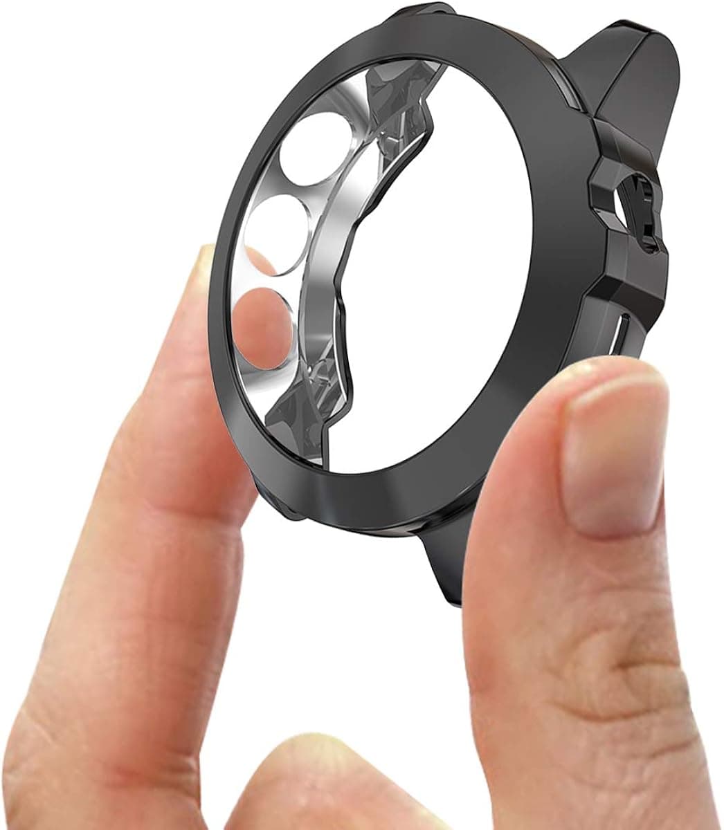 RuenTech Compatible for Garmin Fenix 5X Watch Case Cover, TPU Plated Protective Case Protector Sleeve for Fenix 5X and Fenix 5X Plus