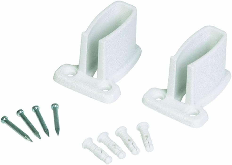 ClosetMaid 2178200 White Wire Shelf End Bracket