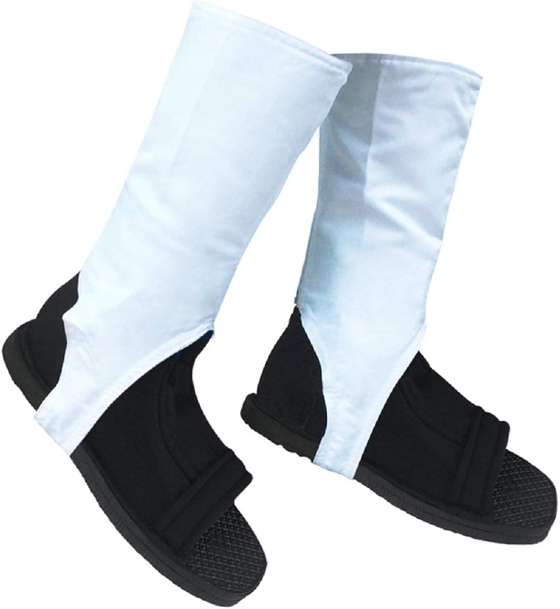 DAZCOS US Size Ninja Cosplay Shoes with White Outer Covers (11.5 M US Women/9.5 M US Men)