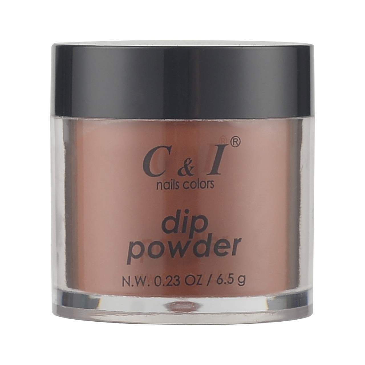 C & I Dipping Powder, Nail Colors, Gel Effect, Color # 53 Caramel-1, 0.23 oz, 6.5 g, Caramel Color System (1 pc)