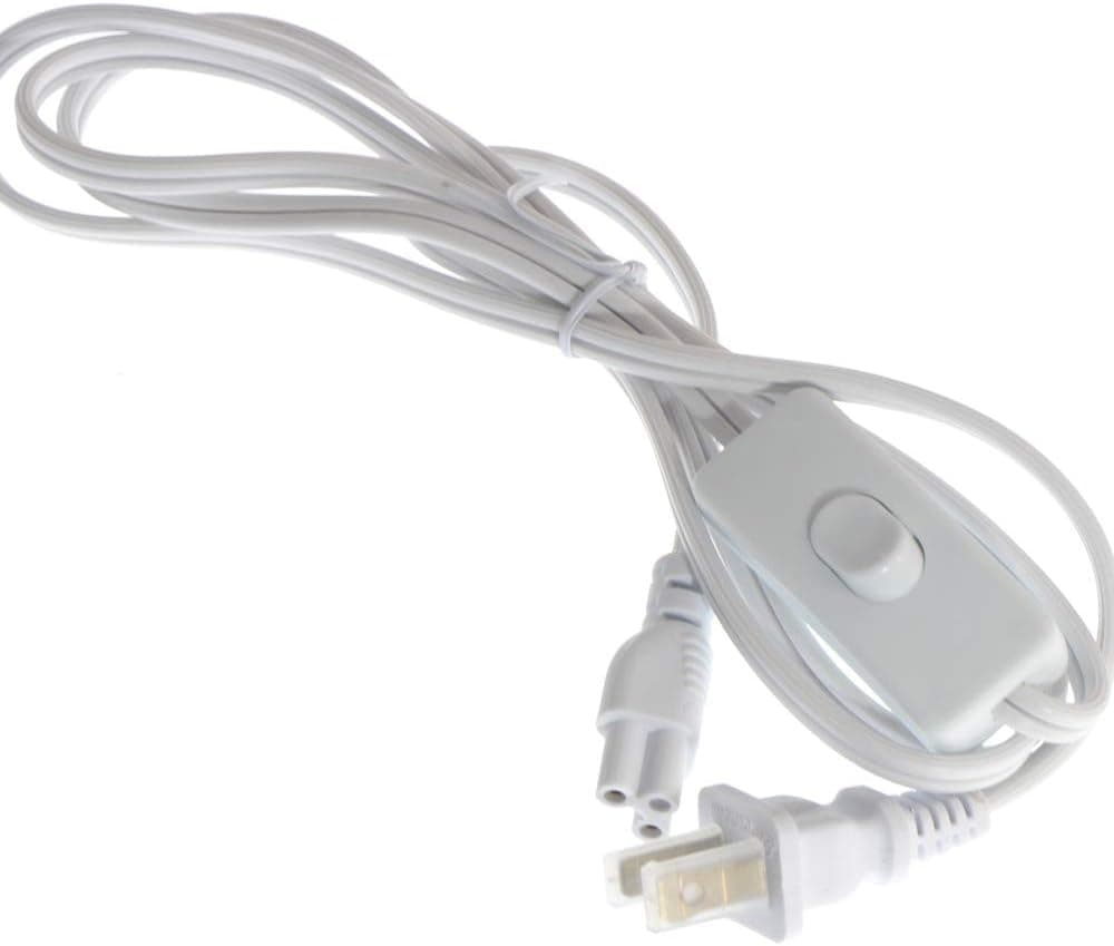 AIEASY LED Wire Connector Power Cord On/Off Switch T5/T8 LED Tube Power Extension Cord for Integrated LED Tube Light Fixture Extension Cable wire