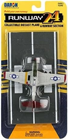 DieCast P-51 Mustang Tuskegee Airmen (Approx. 5"); RW190