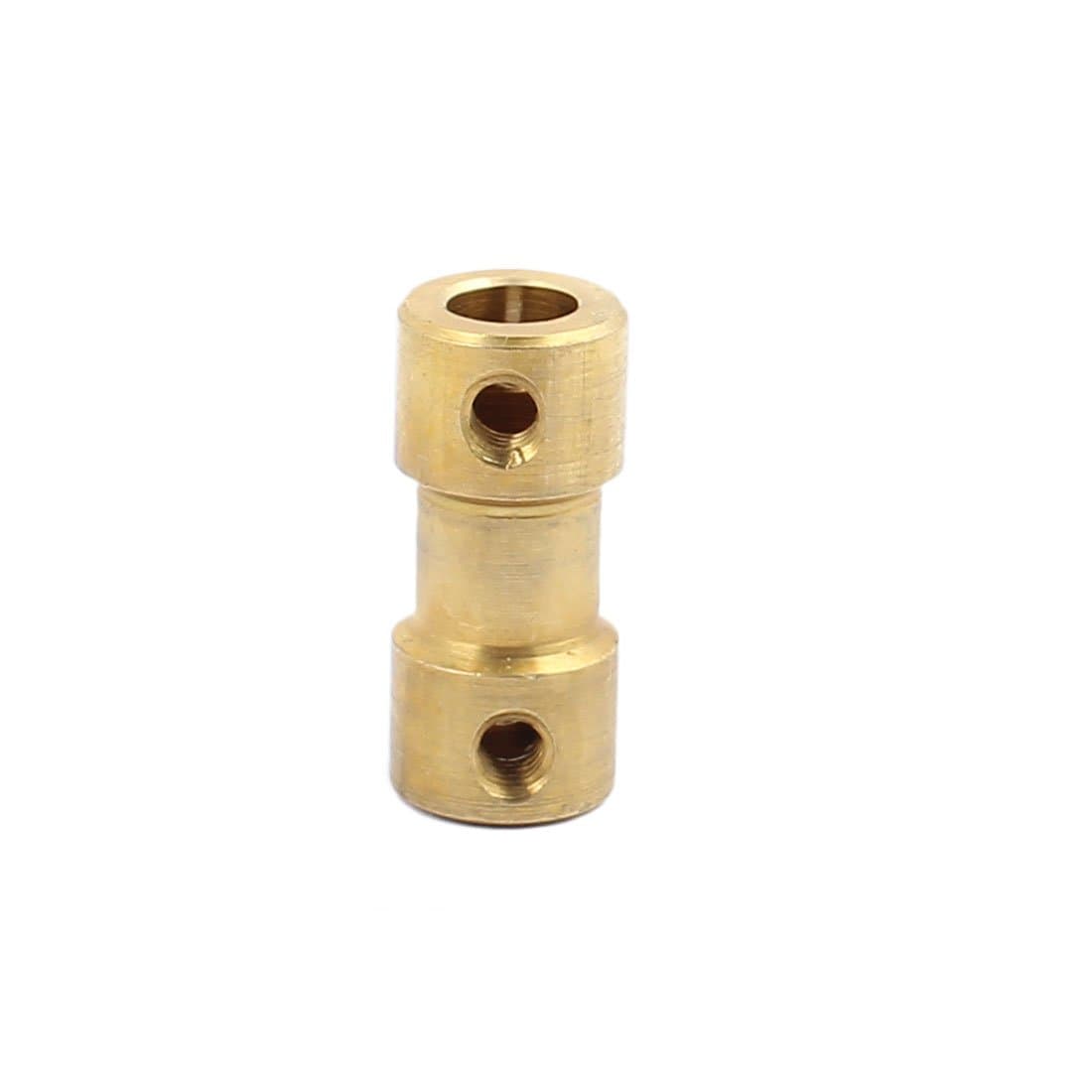 uxcell 3mmx5mm Brass Shaft Coupling Coupler Motor Transmission Motor Connector for RC Boat Model