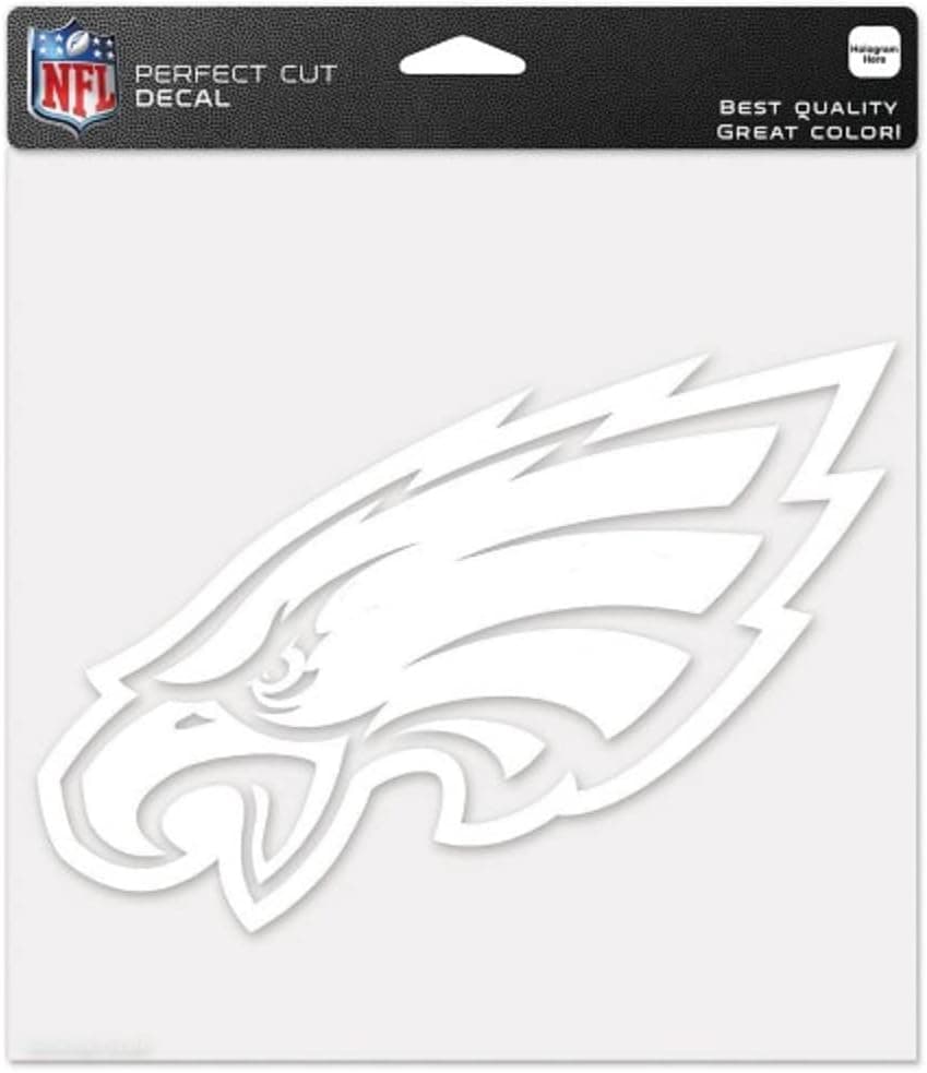 Philadelphia Eagles Official NFL 8"x8" Die Cut Car Decal by Wincraft