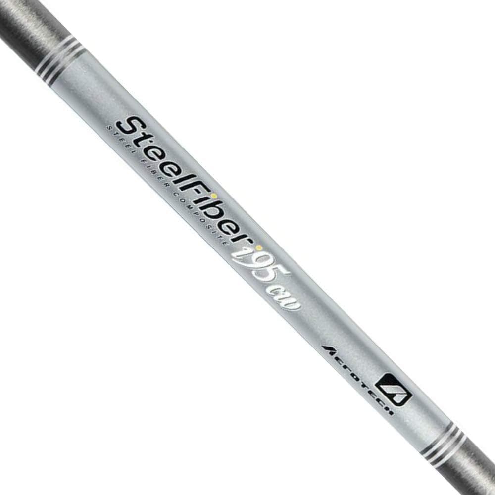 AeroTech SteelFiber i95 Iron Shafts - 0.355 - Tour Shop Fresno (PW - 36.5", Stiff - 95gr)