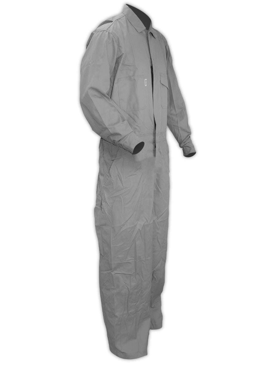 MAGID Dual Hazard 7 oz. FR 100% Cotton Coveralls, Arc Flash & Flash Fire Protection, Grey, Medium (1 Coverall)