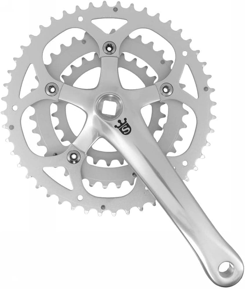 Sugino Xd2-600T 26/36/48X165Mm Crankset Silver