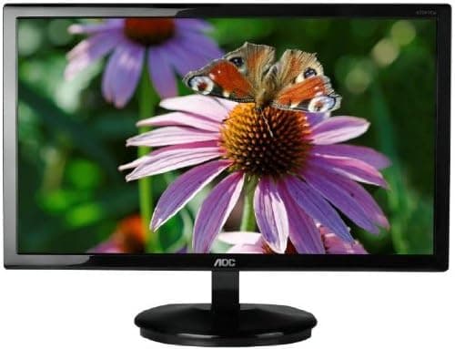 AOC 21.5" Wide LCD Glossy Black