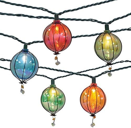 10ct Iridescent Globe String Light