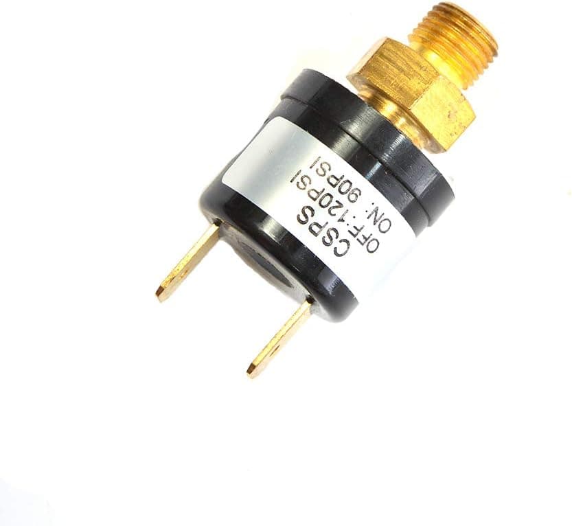 Comimark 1Pcs 90 PSI -120 PSI Air Compressor Pressure Control Switch Valve Heavy Duty