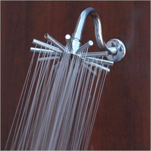 Captain's Wheel Chrome Rain Shower Head