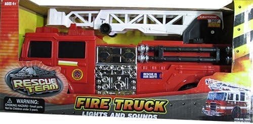 Rescue Team Lights and Sounds Fire Truck