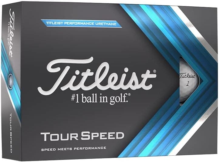 Titleist Tour Speed Golf Balls (One Dozen)