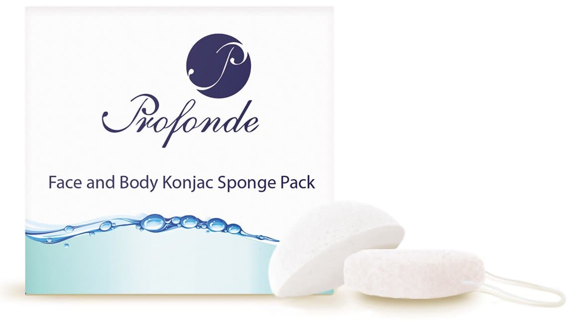 Best Konjac Sponges for Fresh and Radiant Skin - 2 Pack Inc. Facial Sponge & Body Sponge - Eco-friendly, Ethical Company