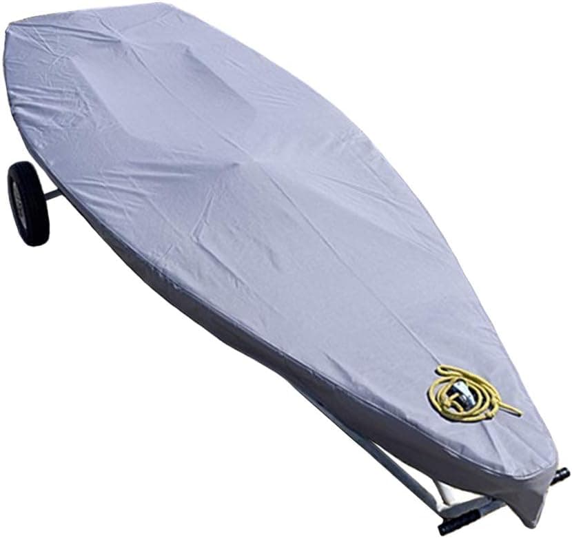 North American Custom Covers Laser Dinghy Sailboat Deck Cover - Tailored, Waterproof & Breathable - Grey