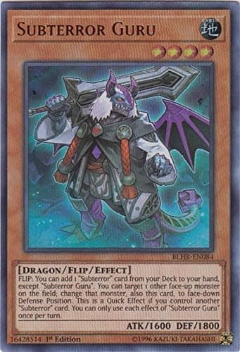 Yu-Gi-Oh! - Subterror Guru - BLHR-EN084 - Ultra Rare - 1st Edition - Battles of Legend: Hero's Revenge