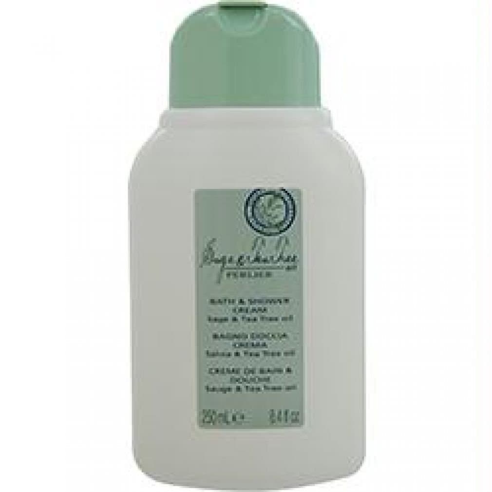 PERLIER Sage & Tea Tree Oil Bath and Shower Cream--250ml/8.4oz WOMEN