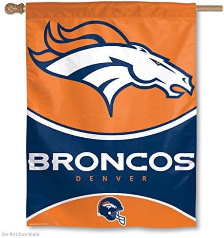 NFL Denver Broncos 28-by-40-Inch Vertical Flag