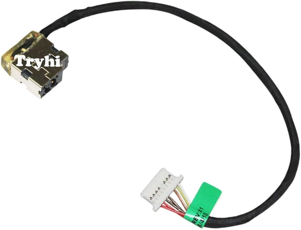 New Laptop AC DC Power Jack Plug in Charging Port Socket Connector with Wire Cable Harness for HP ChromeBook 14 G1 G2 G3 G4 PCNB CD570M N2840 N2940 14-2015la LTNA 841638-001