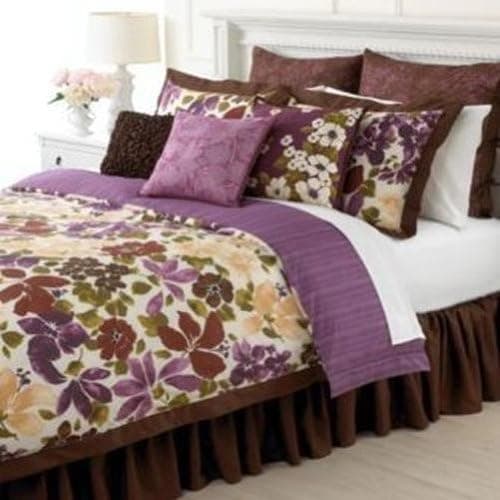Marhta Stewart 6 piece Paradiso bed in a bag-Queen