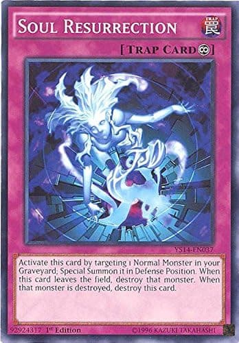 YU-GI-OH! - Soul Resurrection (YS14-EN037) - Super Starter - Space-Time Showdown - 1st Edition - Common