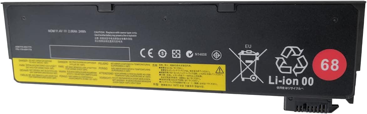 SSDY 3 Cell 0C52861 45N1124 45N1775 45N1126 45N1127 New Laptop Battery For ThinkPad X240 X240S X250 X260 X270 T440 T440S T450 T450S T460 T460P T470P T550 T560 W550 L450 L460 etc【24WH 11.4V】 (X240-3C)