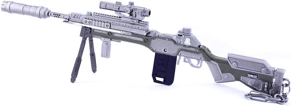 APEX Legends Games 1/6 Metal G7 Scout Gun Model Action Figure Arts Toys Collection Keychain Gift