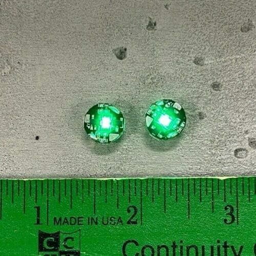 FIGLot Green Magnetic Switch LED (2 pcs) for Gunpla Gundam Model Kit