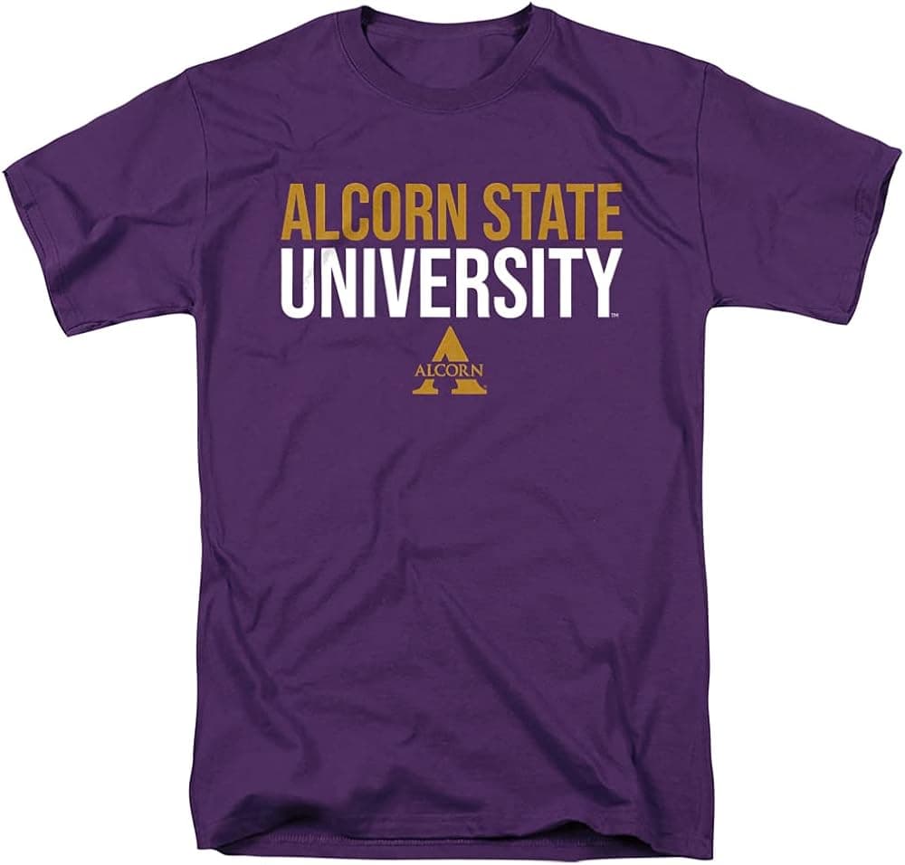 Alcorn State University Official Unisex Adult T Shirt Collection