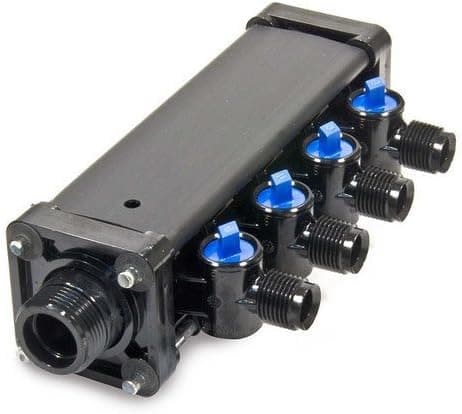 Viega 36043 PureFlow Zero Lead Minibloc-Compression 1/2-Inch to 4 No. of Outlets