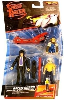 Speed Racer Battle Board Royalton & Spritle & Chim-Chim