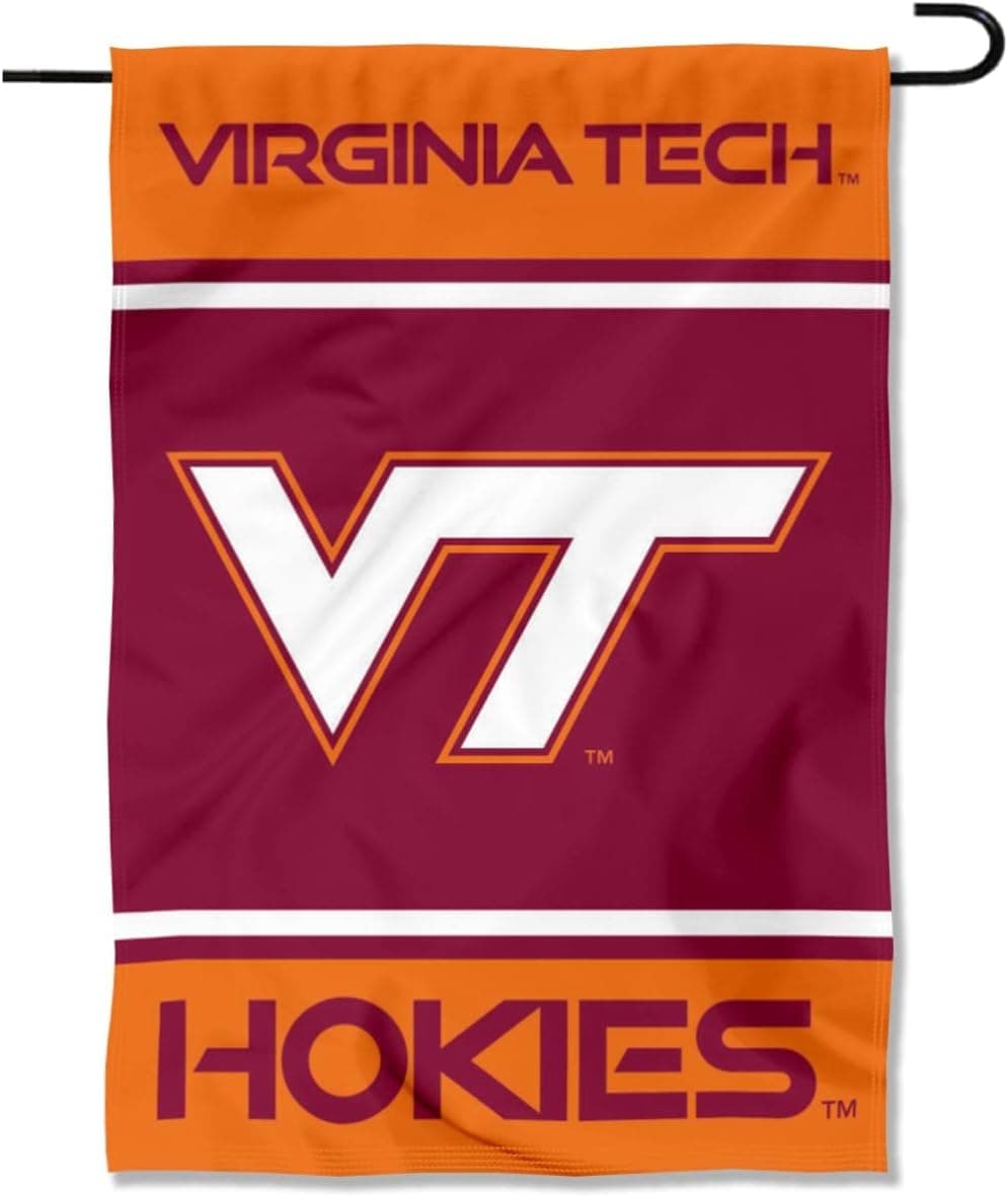 VA Tech Hokies Garden Flag