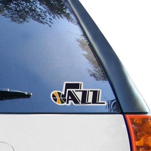 Rico NBA Jazz Utah Medium Die Cut Decal, 9" x 5" x 0.2", Team Logo