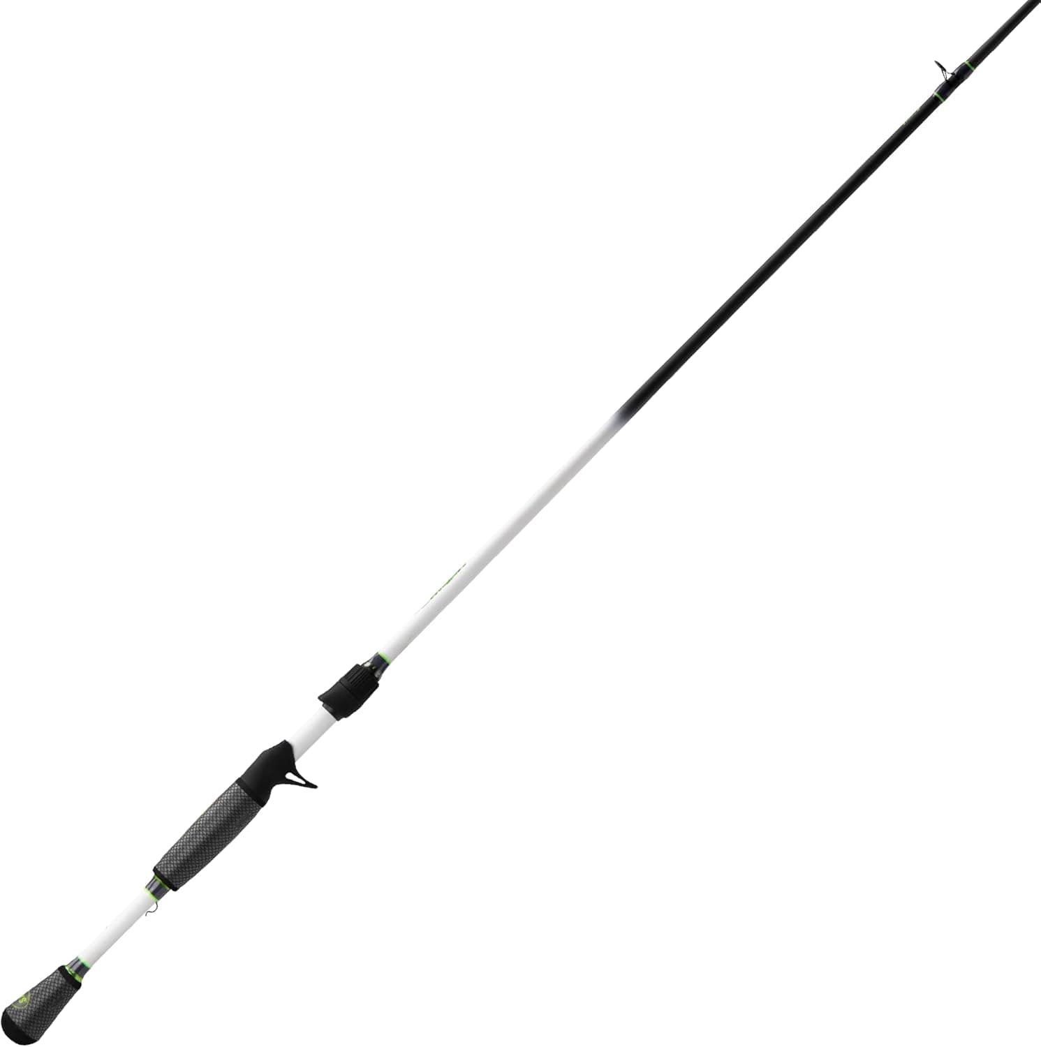 Lew's Mach 6'8"-1 Medium IM7 Topwater/Jerkbait Casting Rod , White/Gray