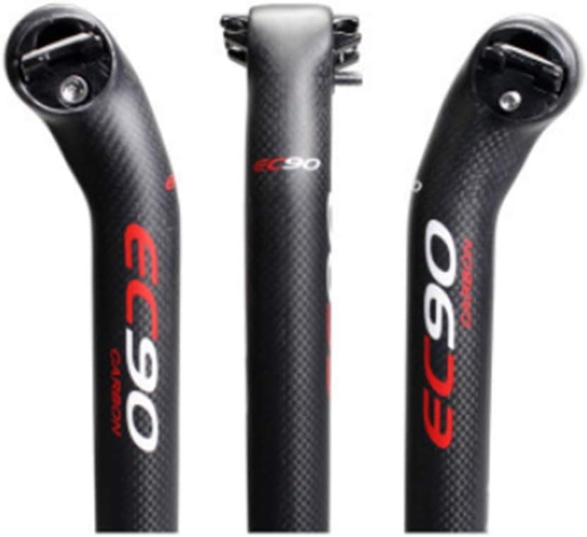 EC90 Lightweight Full Carbon Fiber Bicycle Bike Seatposts,3K Seat Post Road Mountain Bike Seat Tube,Black