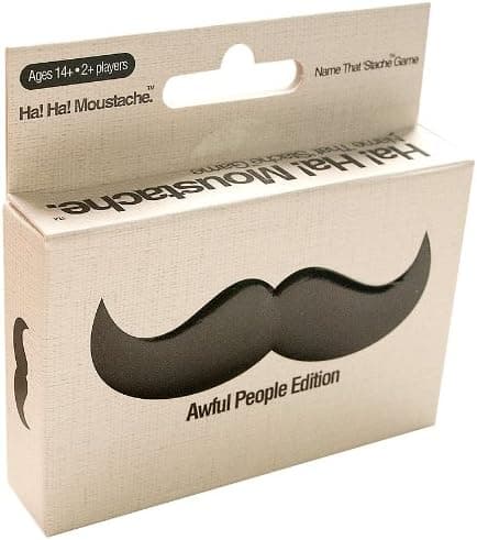 Ha Ha Moustache Name that 'Stache Game - Awful People Edition