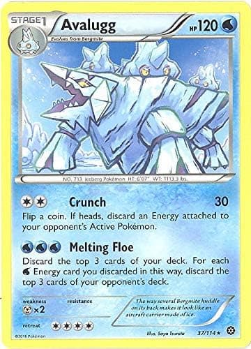 Pokemon - Avalugg (37/114) - XY Steam Siege