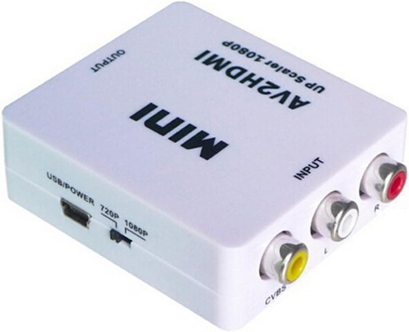 BENSE AV2HDMI-II Converter with Audio to HDMI connector USB cable cvbs turn hdmi HD
