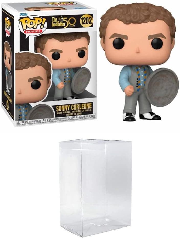 Funko Pop! Movies: The Godfather 50th Anniversary - Sonny Bundled with a Byron's Attic Pop Protector