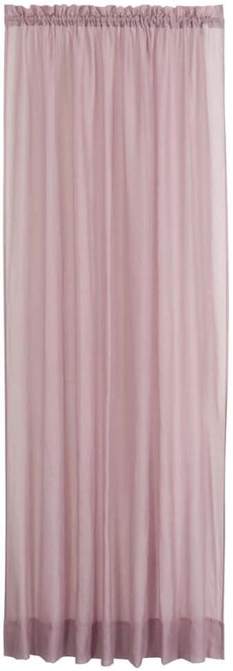 Stylemaster Splendor Batiste Rod Pocket Panel, 56" by 84", Plum