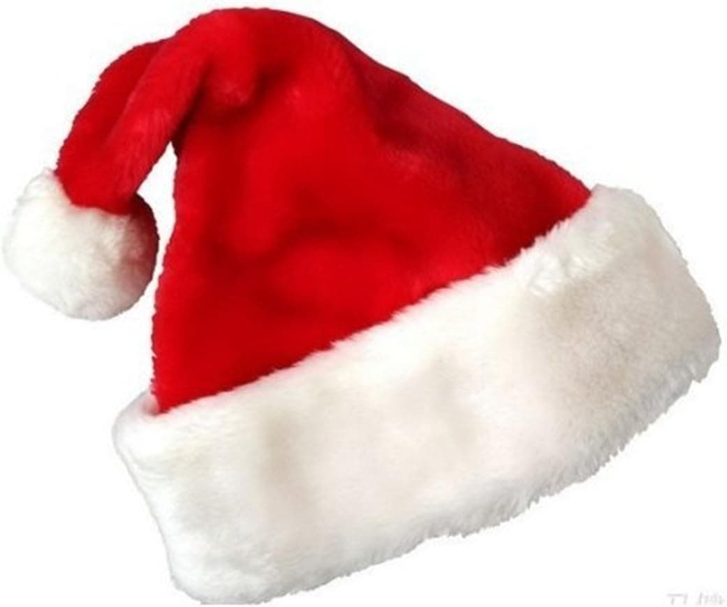 Generic Plush Santa Hat for Chrismas