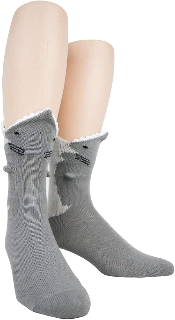 Foot Traffic Men's 3D Socks, Fits Men's Shoe Sizes 7-12