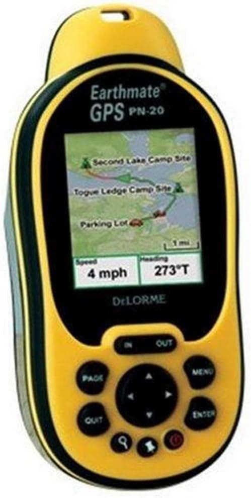 DeLorme Earthmate PN-20 Waterproof Hiking GPS