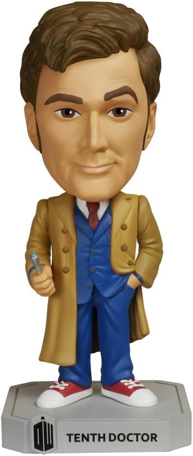 Funko Wacky Wobbler: Doctor Who - Dr #10 Toy Figure