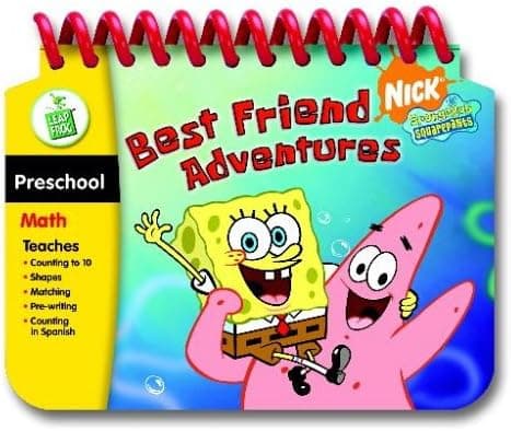 LeapFrog My First LeapPad Educational Book: SpongeBob SquarePants Best Friend Adventures